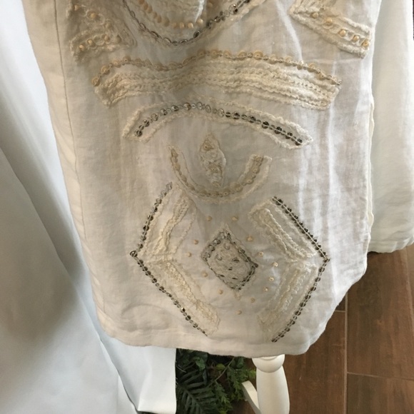 🆕 Chico’s Linen Jacket - Picture 3 of 10